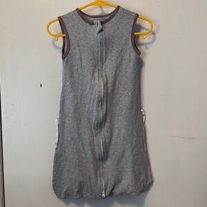 Gray Sleeveless Baby Sleeping Bag